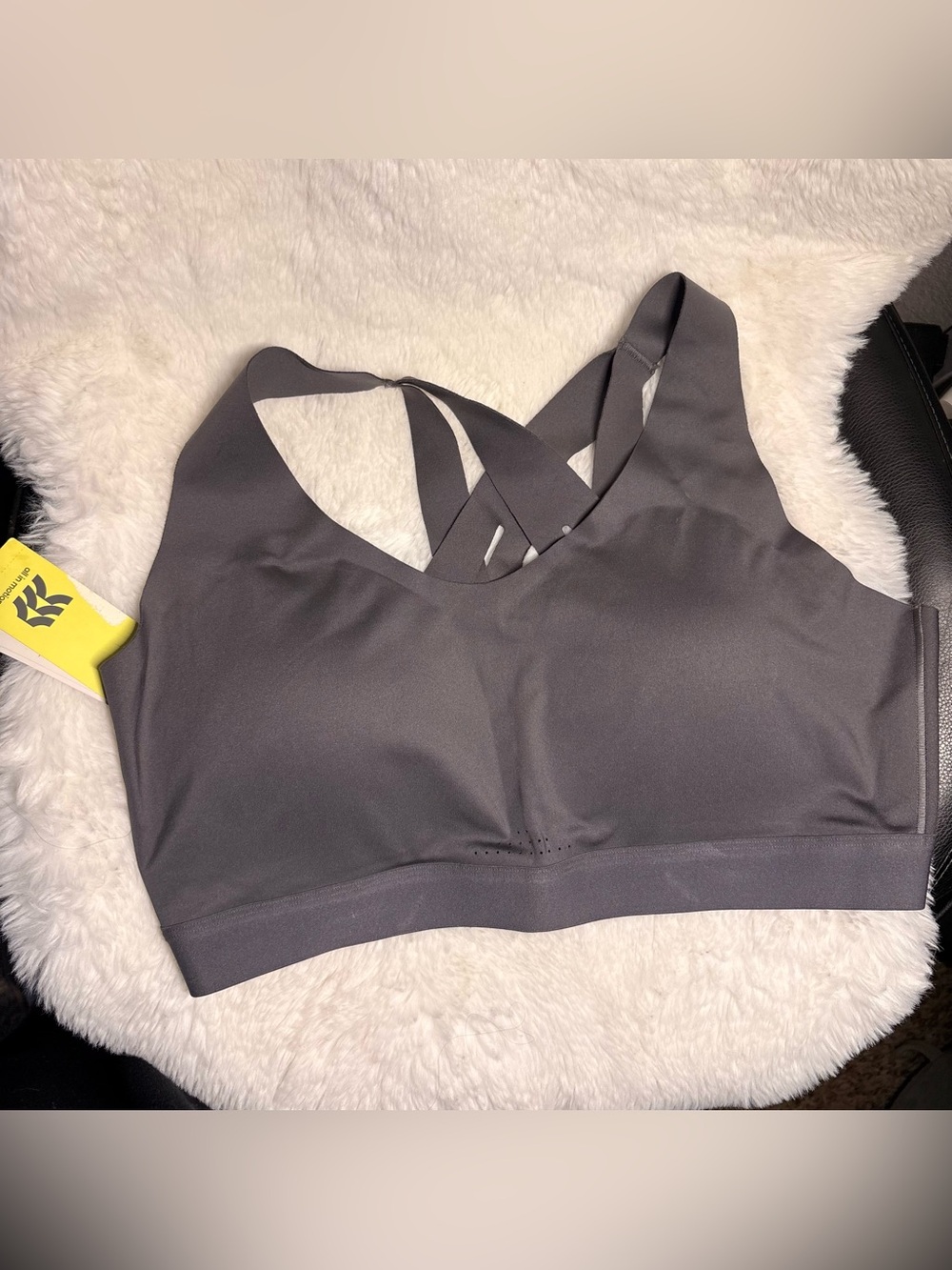 All In Motion, Gray Sports Bra, NWT, Size XXL